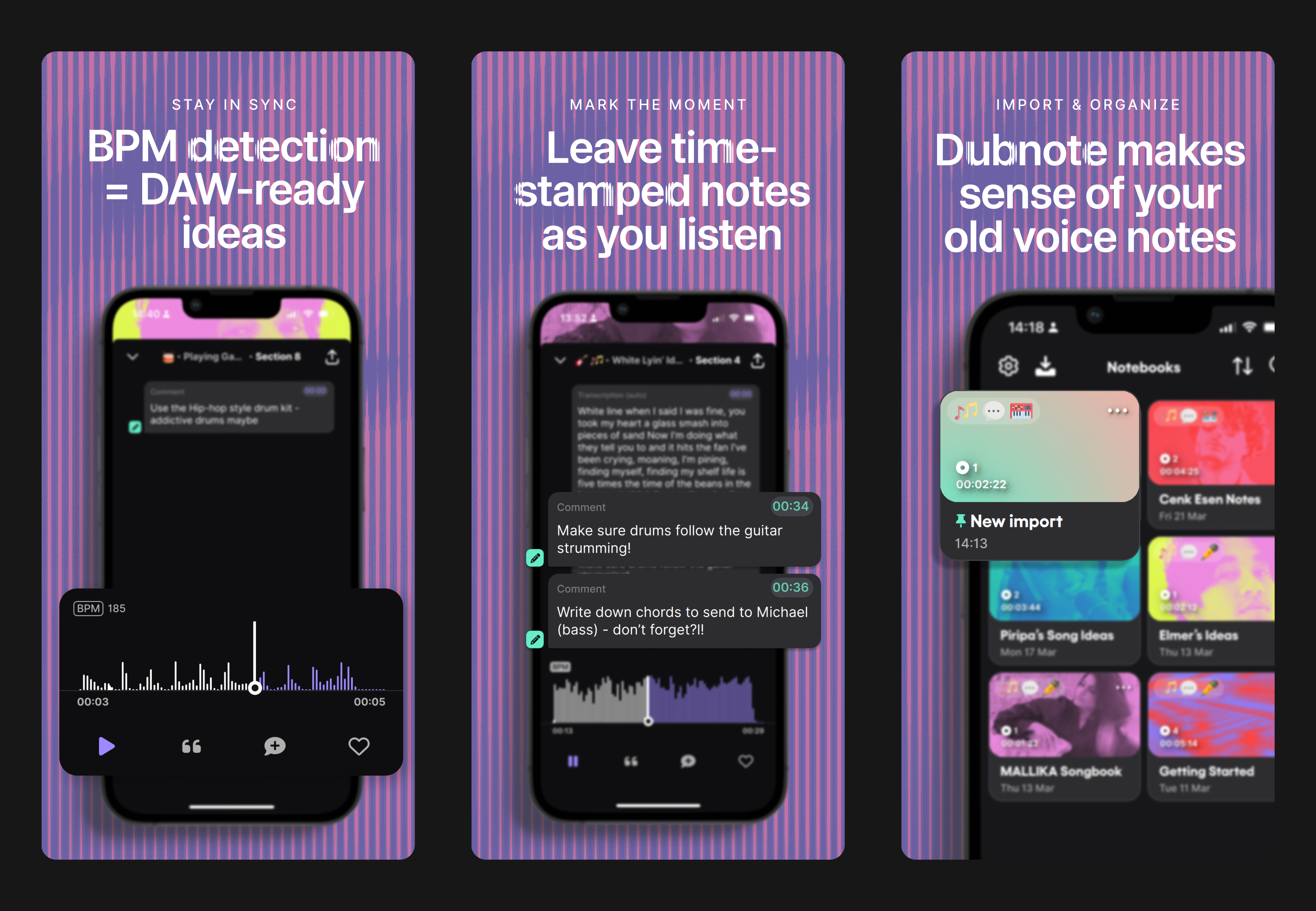 Dubnote features 2
