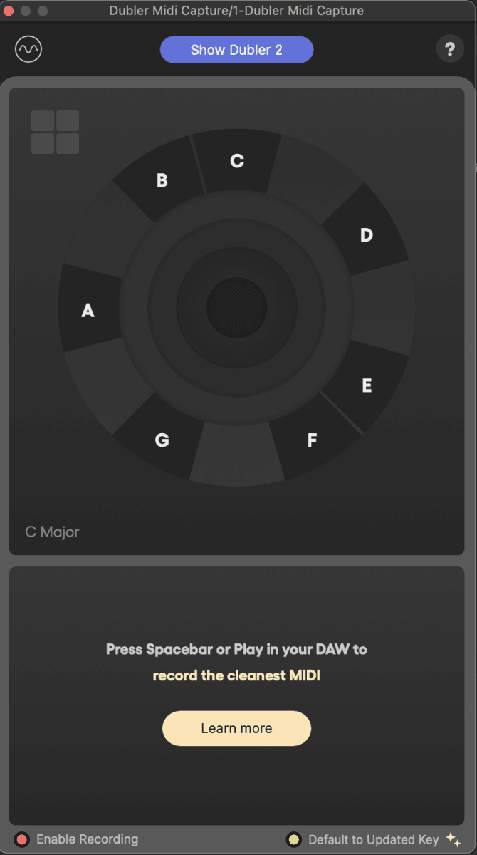 MIDI Capture Record State