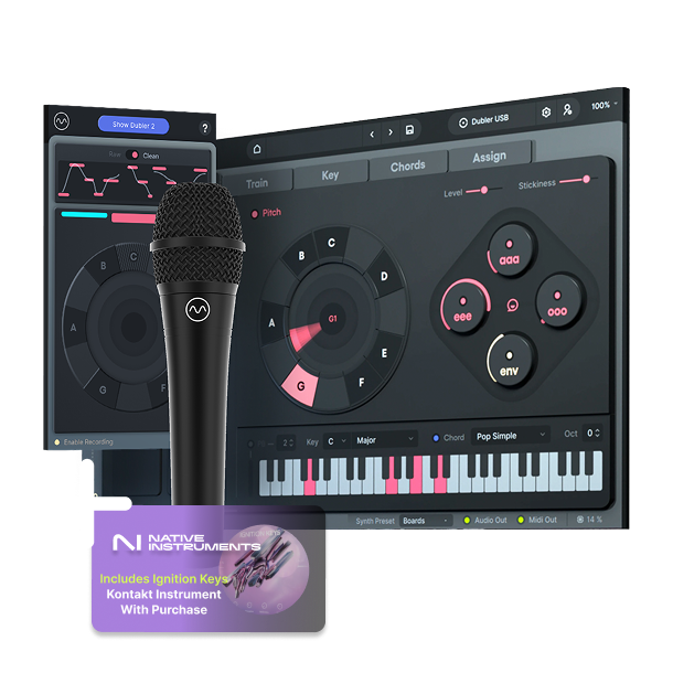 DTM・DAW Vochlea Dubler 2 Dubler Studio Kit 2 Bundle