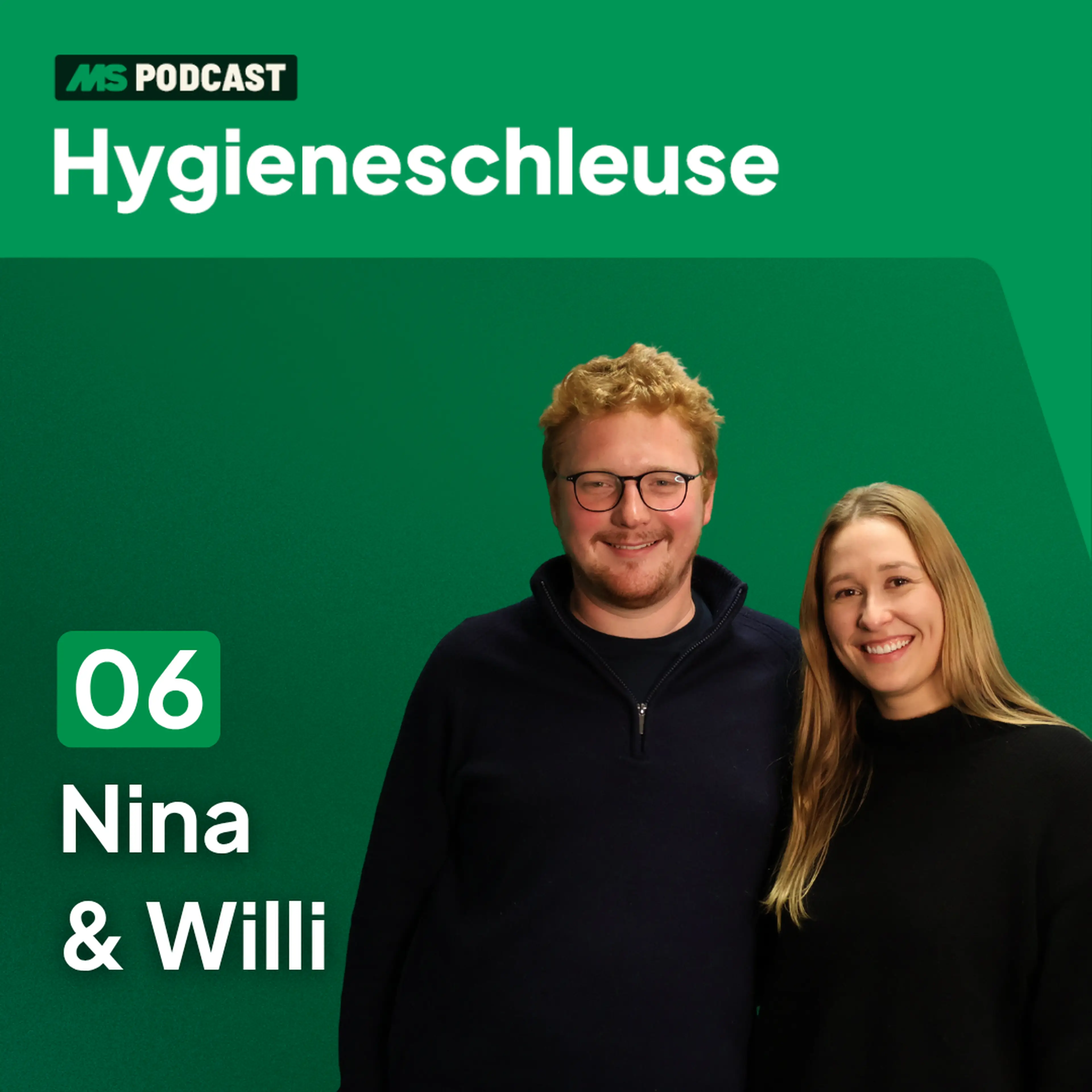 Nina und Willi Hygieneschleusepodcast