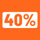 OP=OP Laatste kans 40% korting
