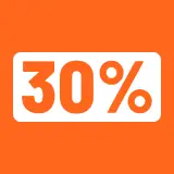 Tweede kans 30% korting