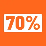 Tweede kans 70% korting