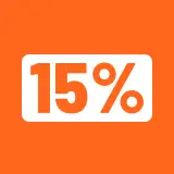 Web deal 15% korting