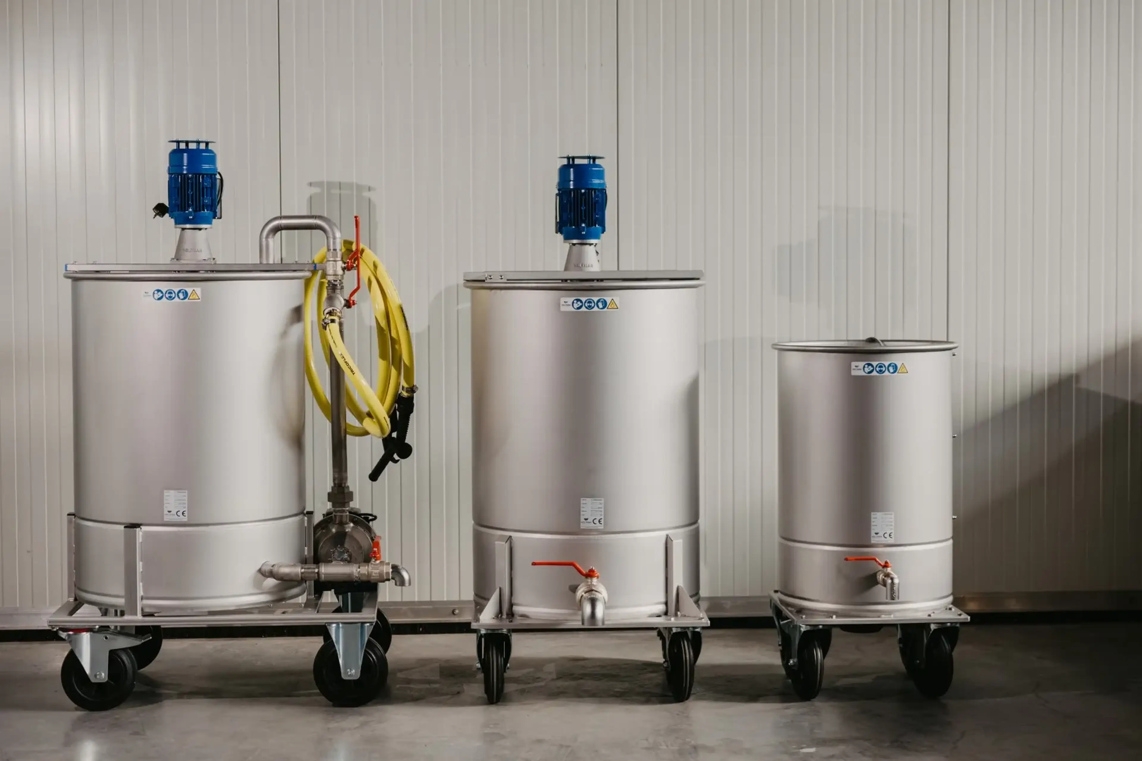 Voltman mixing tanks