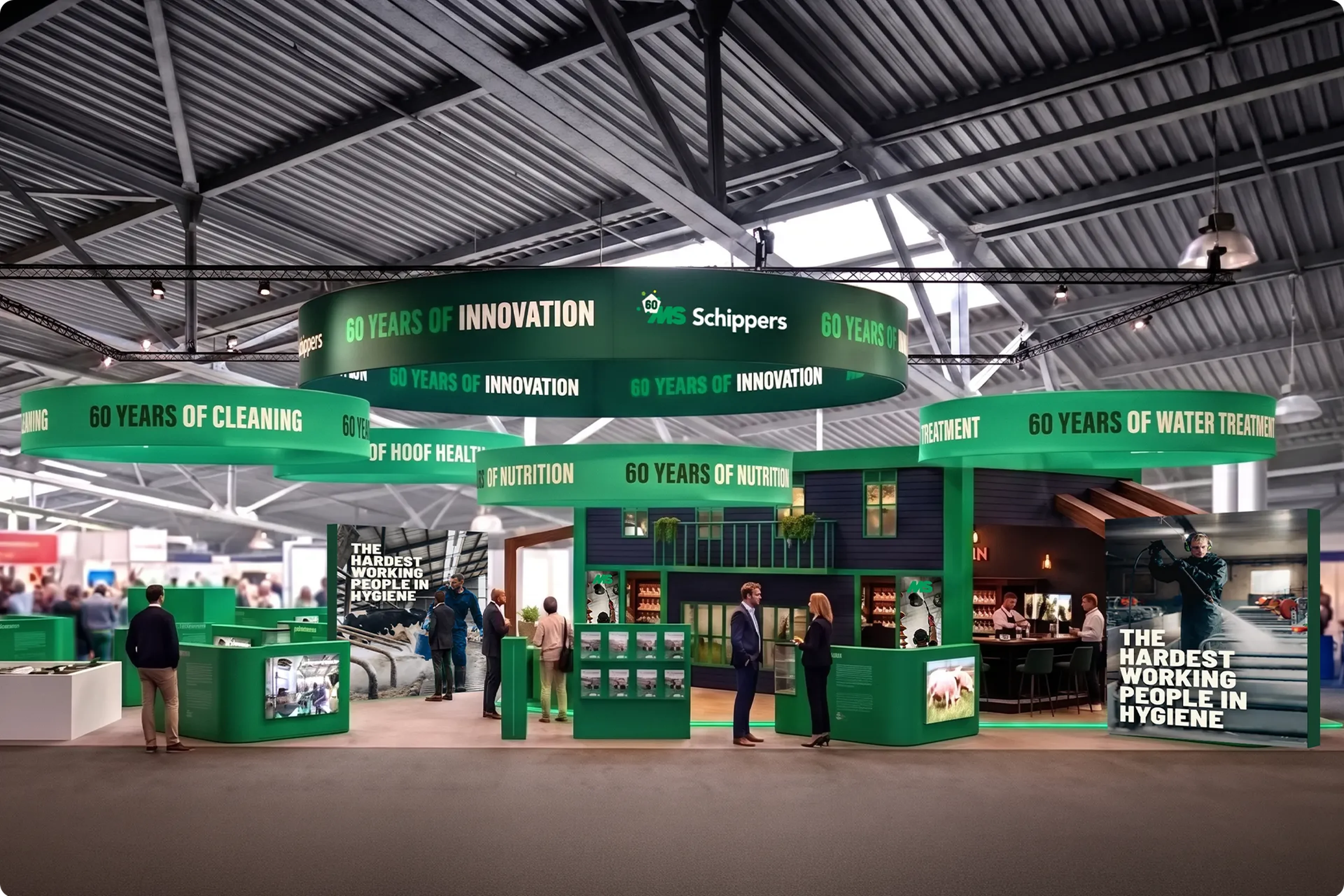 MS Schippers EuroTier 2026, Messestand Halle 11, Stand E15 | 60 Jahre Innovation