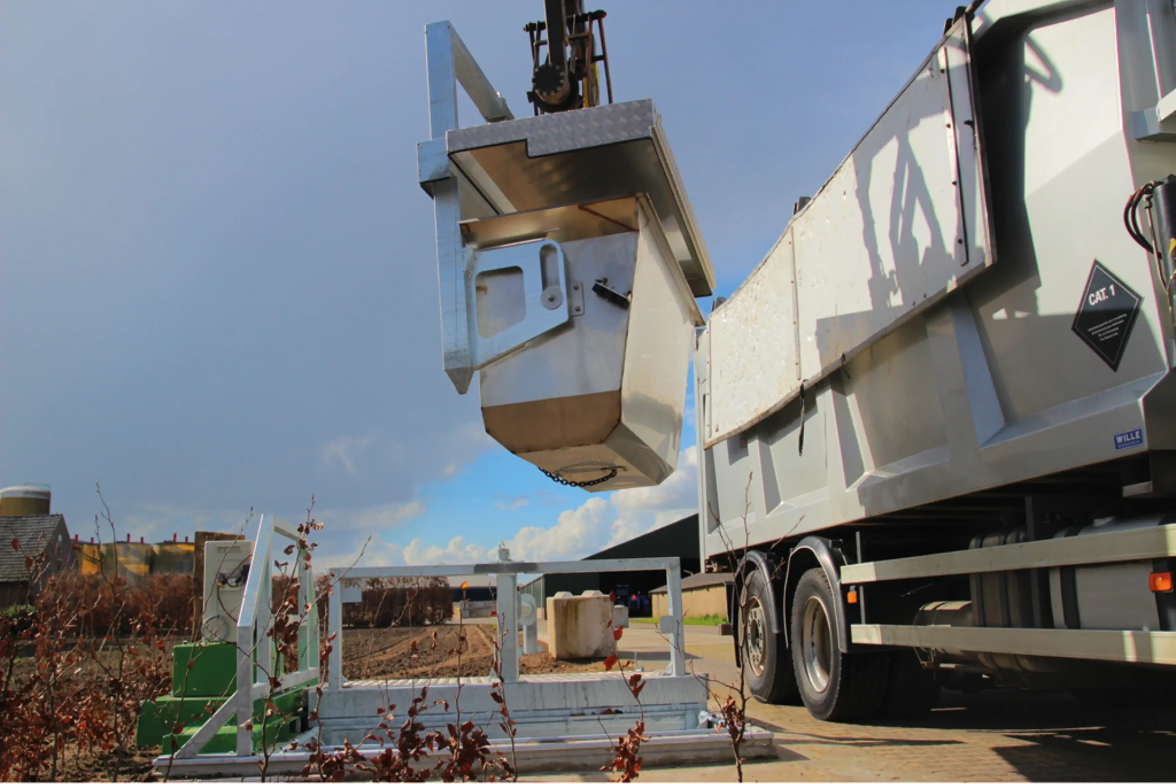 Opslag in een kadaverkoeling