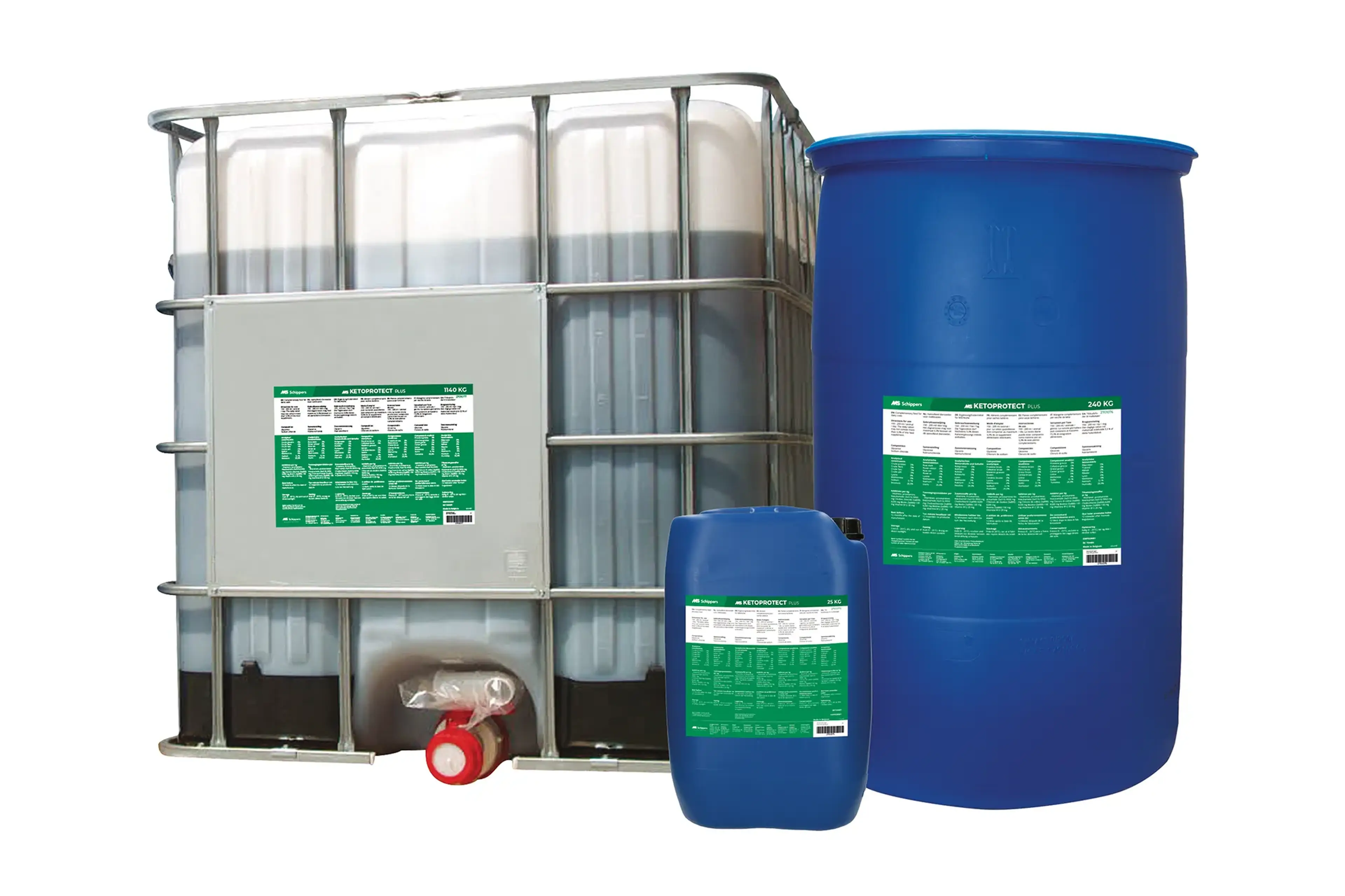 MS KetoProtect Plus is a feed supplement that contains substances that include glycerol, niacin, choline and biotin