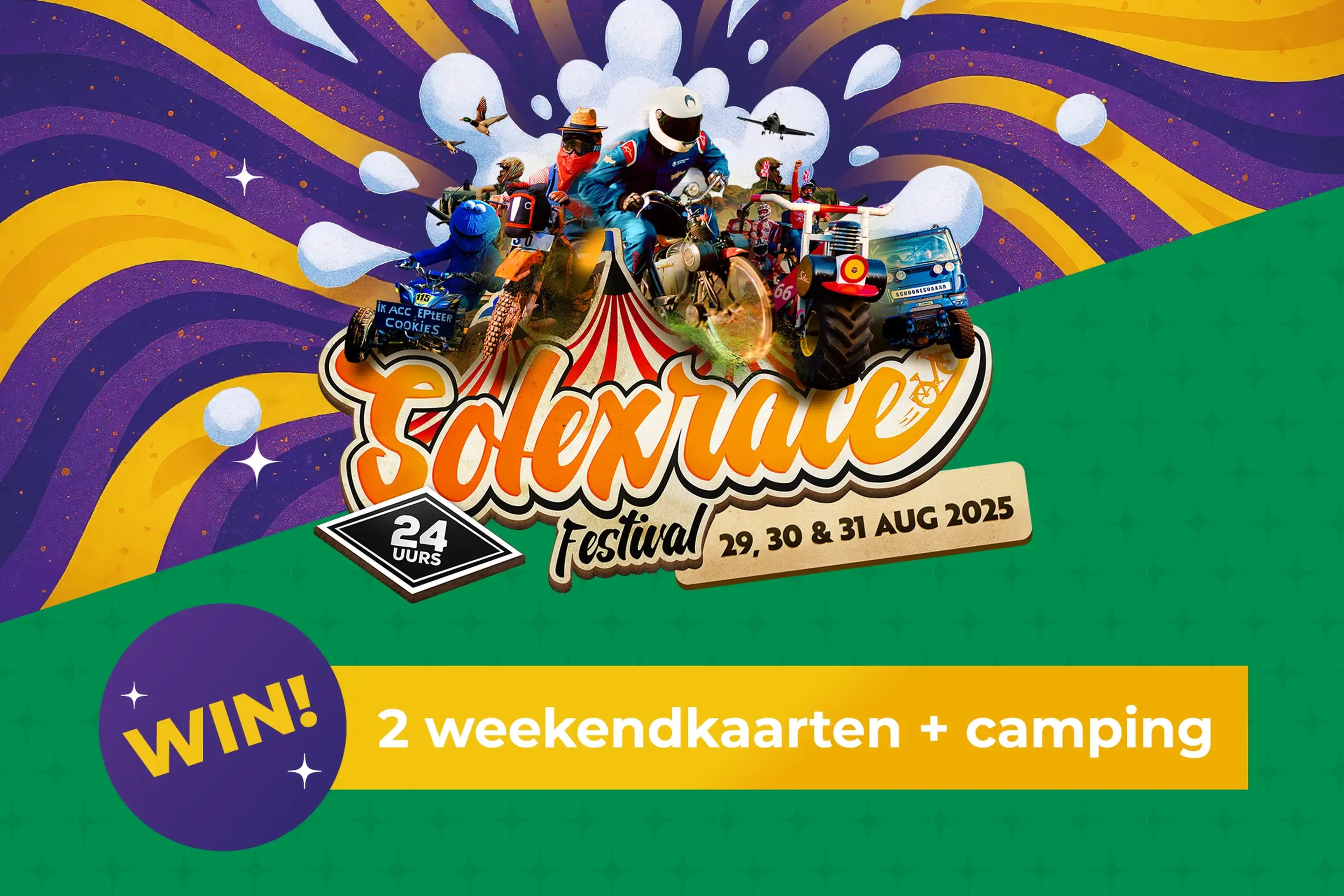 Farm Festival win solexrace tickets
