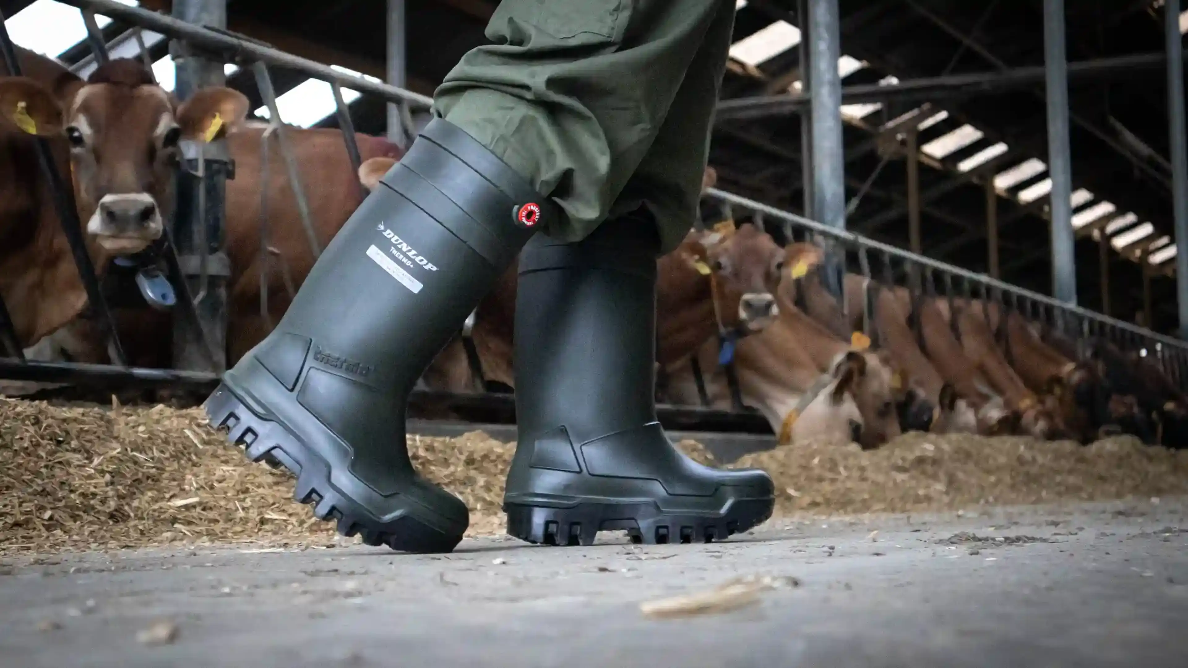 Dunlop Purofort boots farm