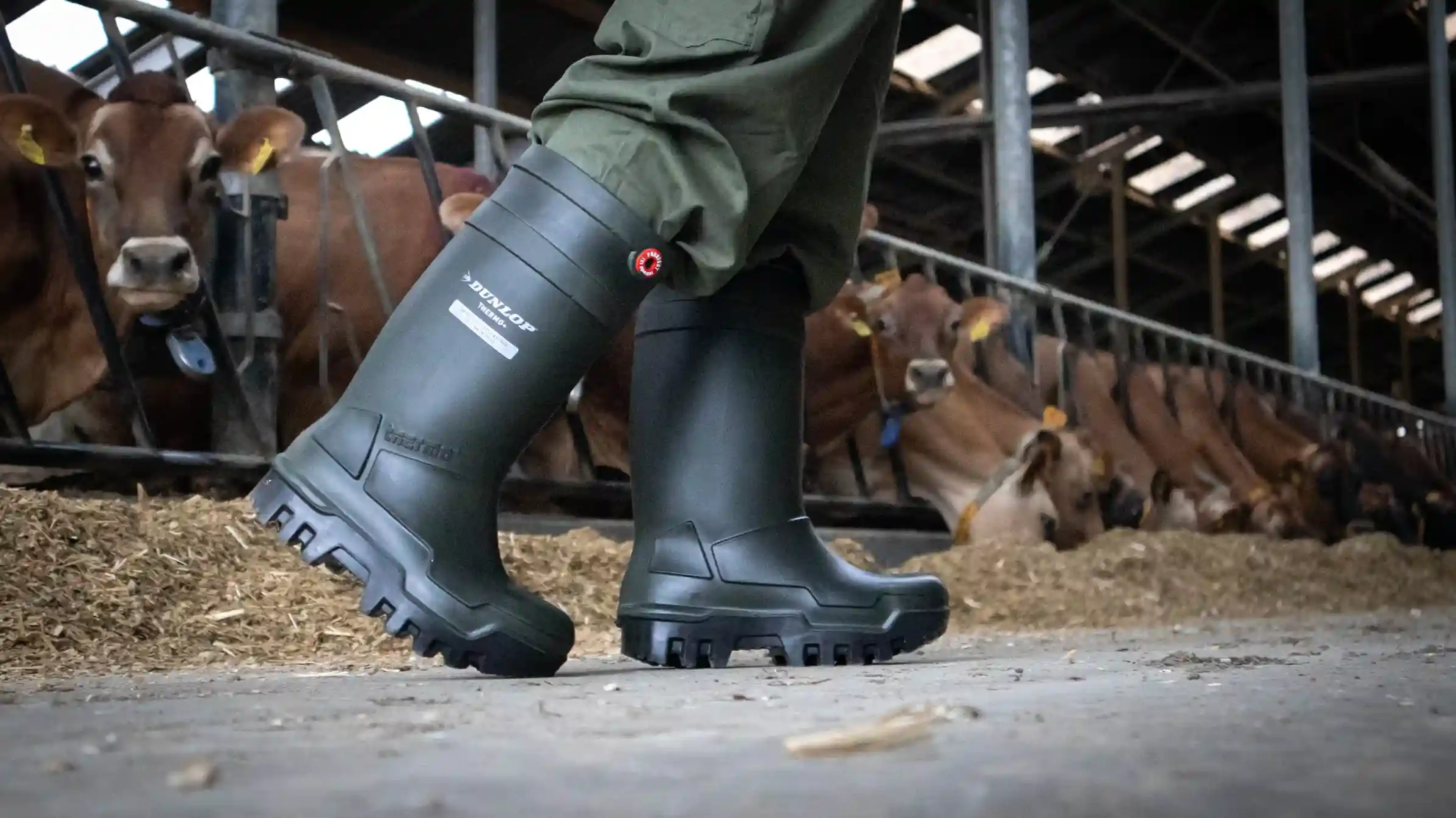 Dunlop Purofort boots farm