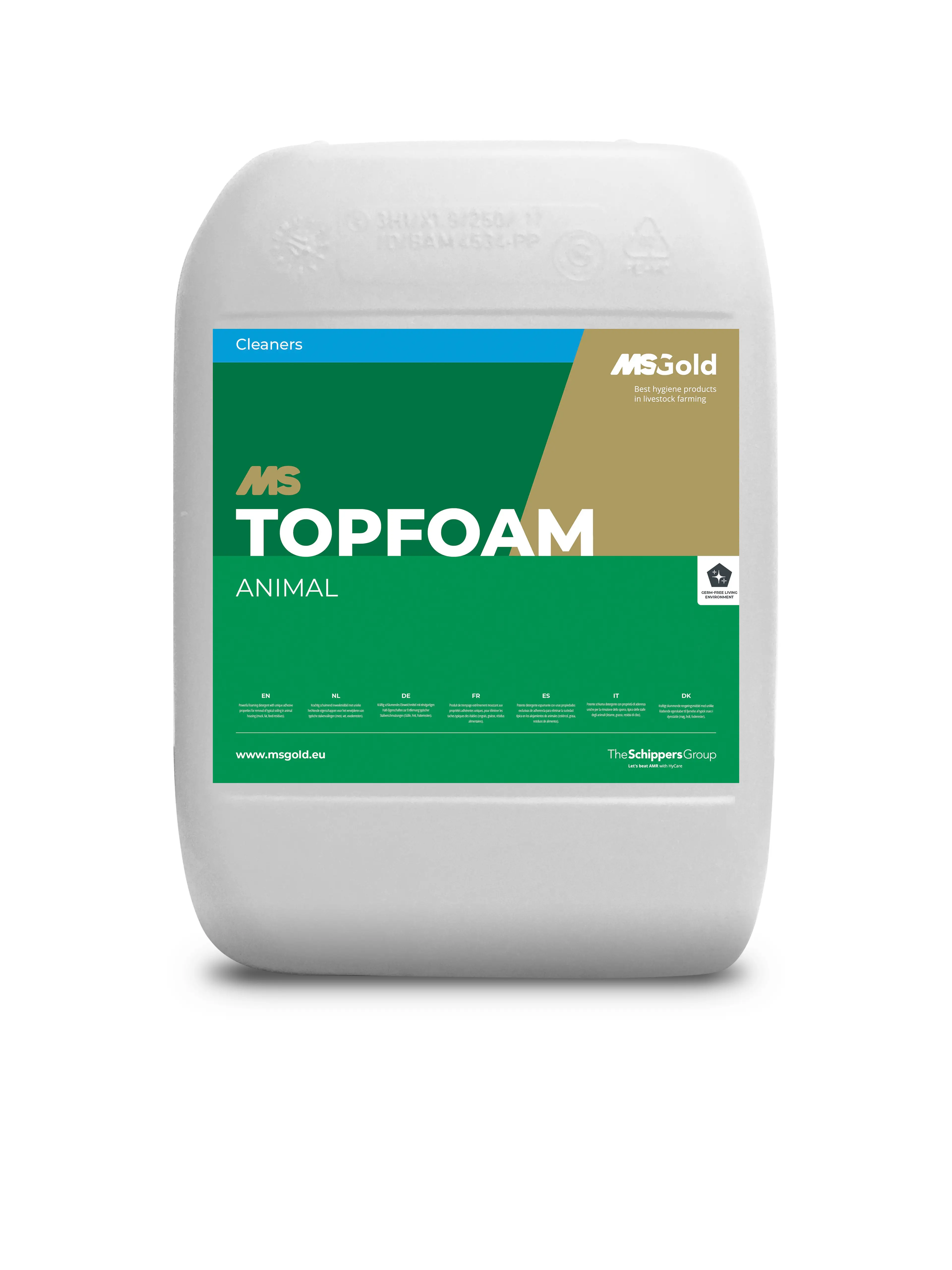 Champú saludable para sus animales de ganadería