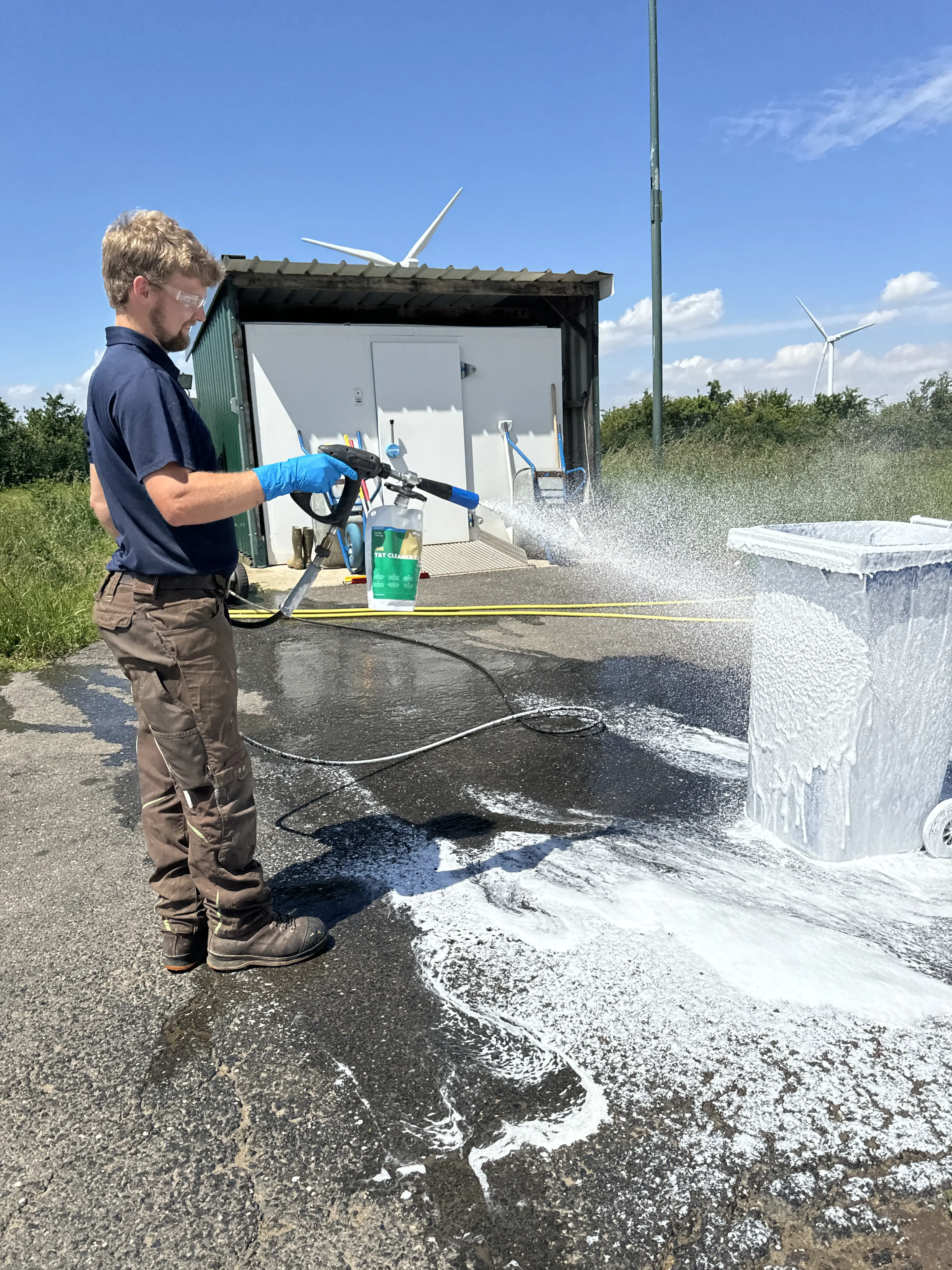 Der HyBag im Einsatz