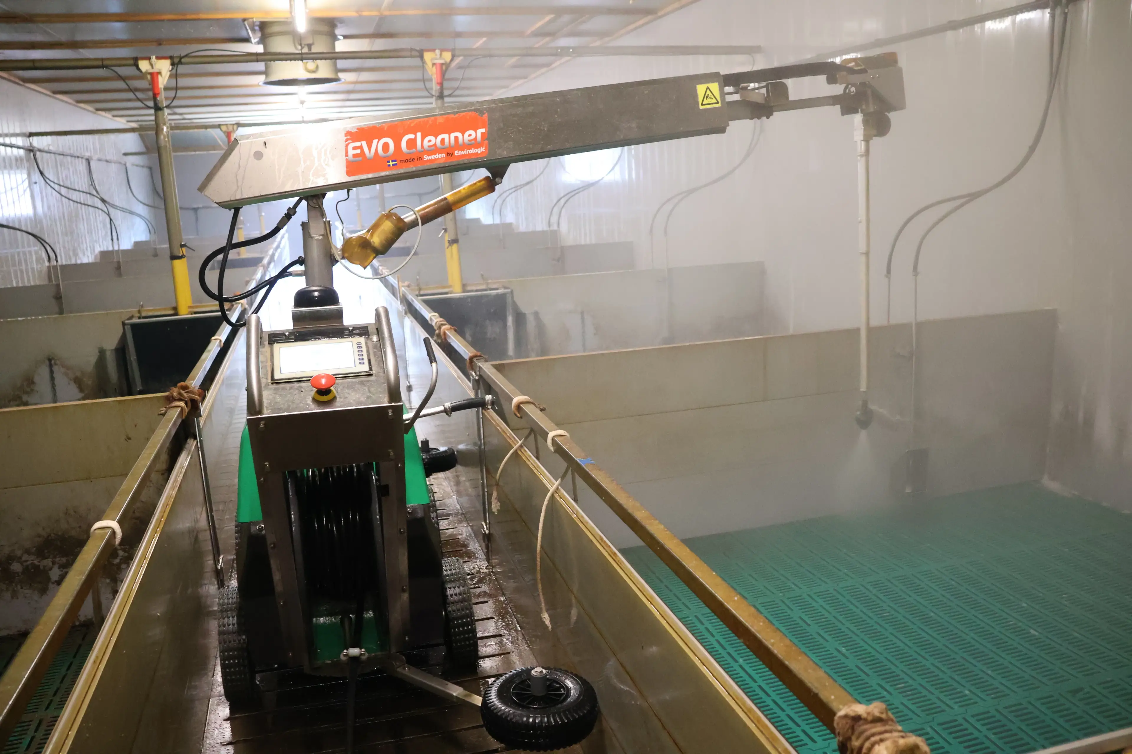 EVO Cleaner in work at Hesselink