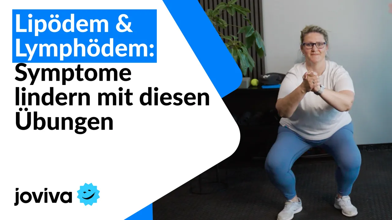 Thumbnail YouTube-video joviva Übungen bei Lipödem & Lymphödem Physiotherapeutin