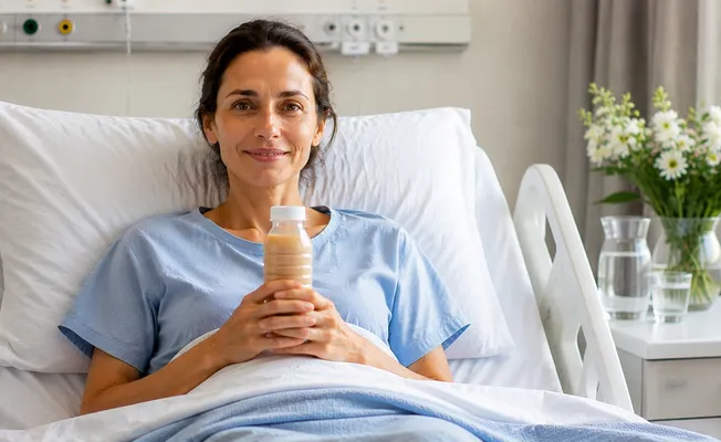 Nach der OP: Mit hochkalorischer Trinknahrung wieder zu Kräften kommen