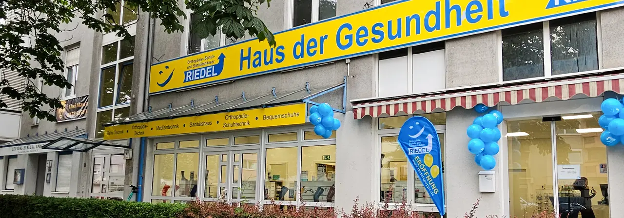 Sanitätshaus Riedel&Pfeuffer GmbH, Haus der Gesundheit, Nürnberg, Schweinhauer Hauptstraße 12