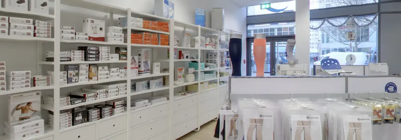 Sanitätshaus ATO Atelier für technische Orthopädie GmbH, Magdeburg, Innenraum Sanitätshaus
