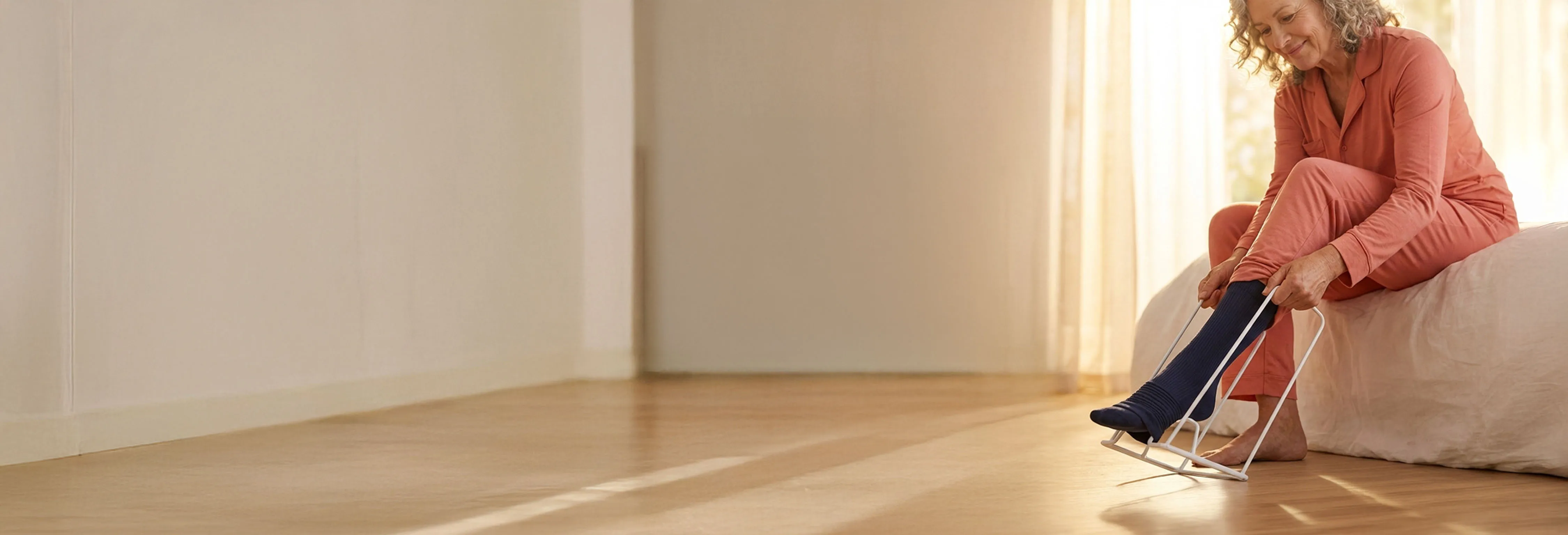 Shop Kategorie Kompression Zubehör Anziehhilfe Header