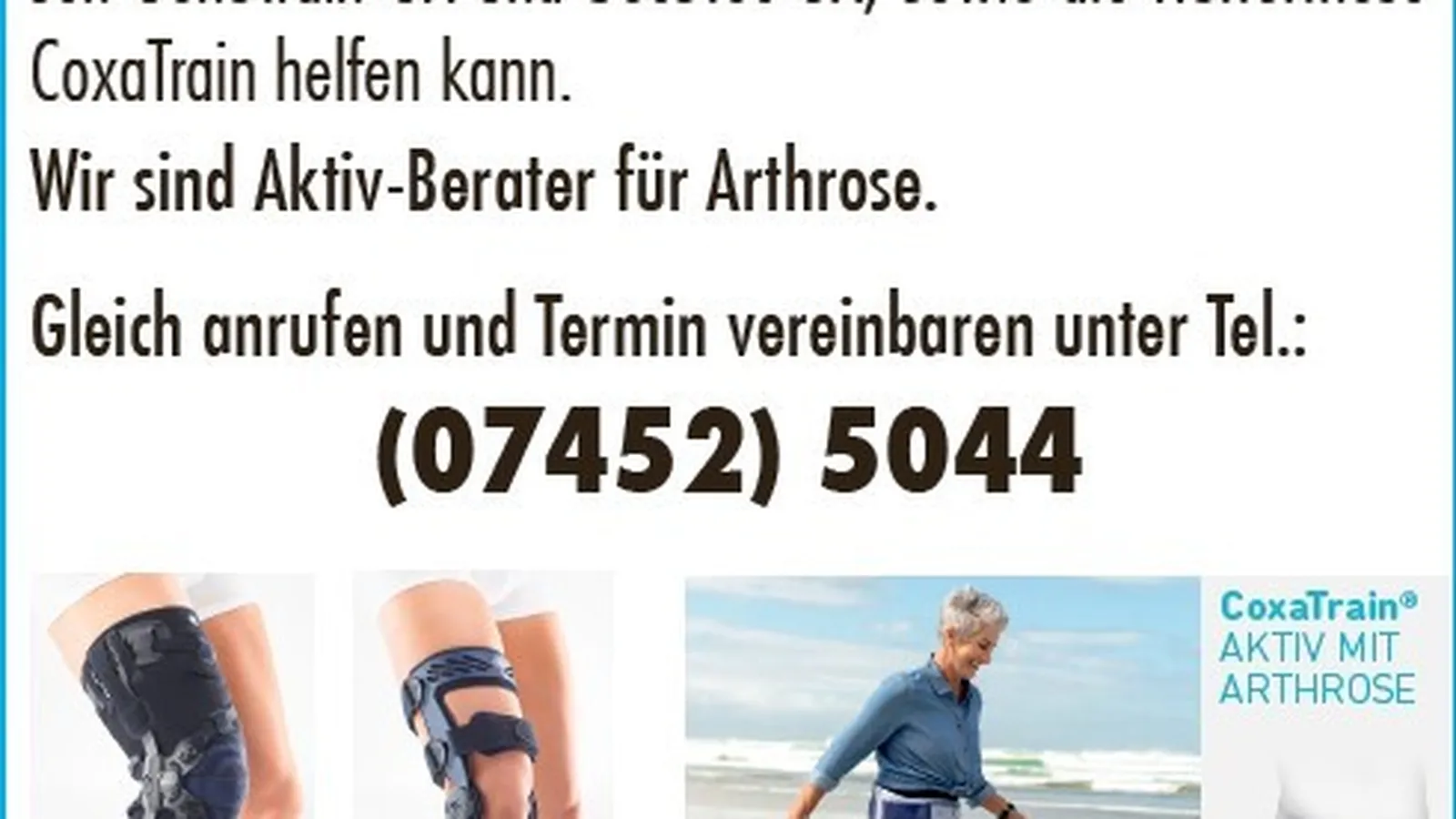 Arthrose Testtage Marz 2026