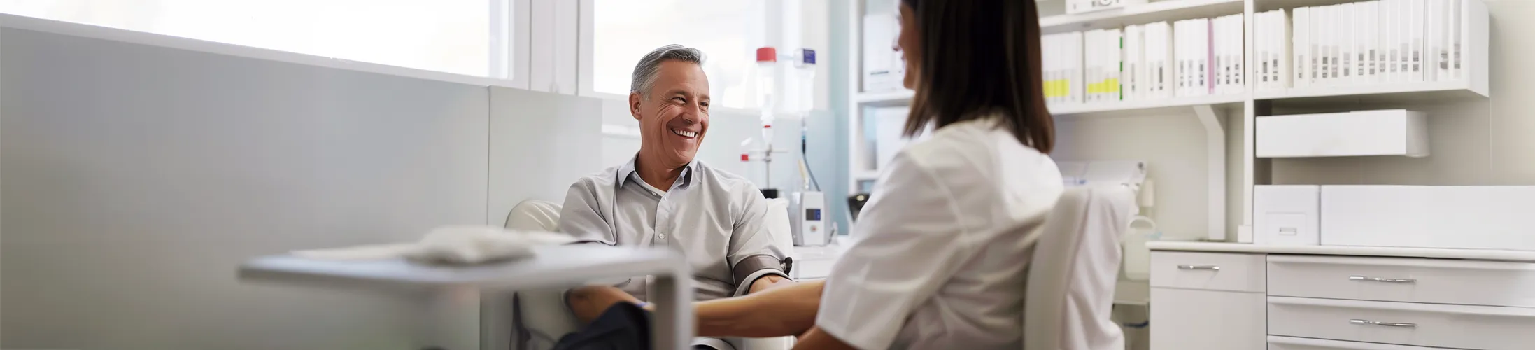 Hüftschmerzen, Untersuchung beim Arzt, Arthrose häufige Ursache