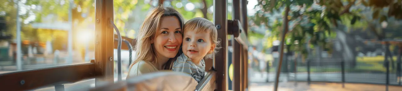 Stoma, junge Mutter mit Kind, spezielle Kinderhilfsmittel für Stomaversorgung, Darmprobleme