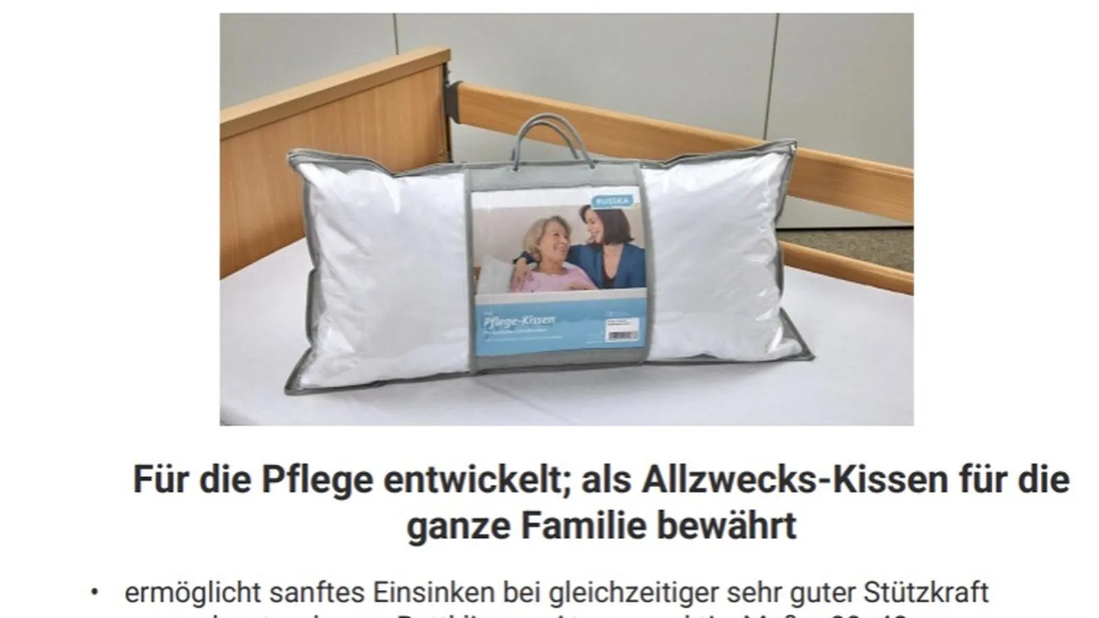 Produkt des Monats September_Russka Pflege- / Familienkissen