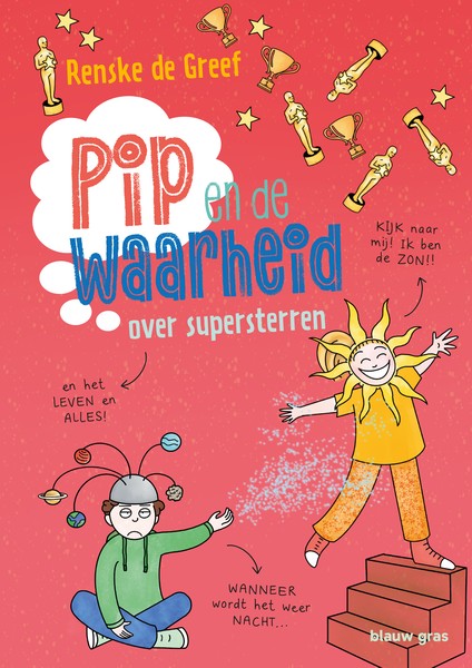 De cover van "Pip en de waarheid over supersterren"