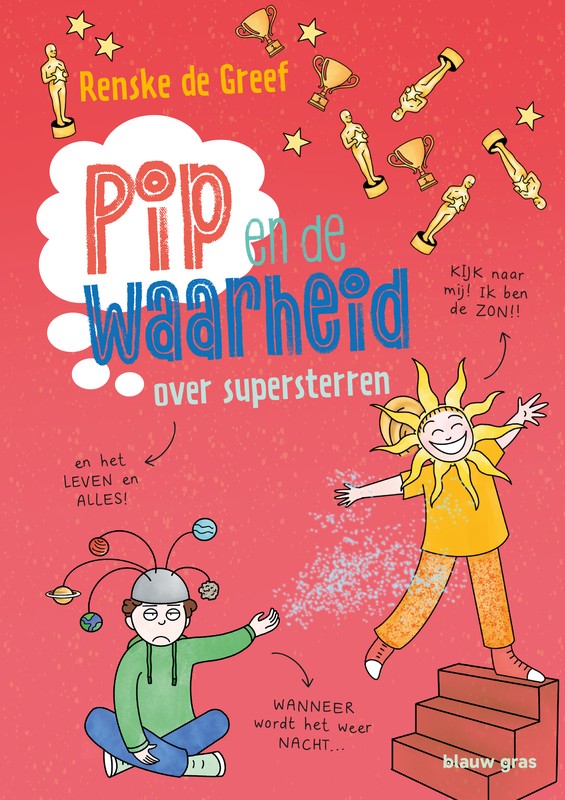 De cover van "Pip en de waarheid over supersterren"
