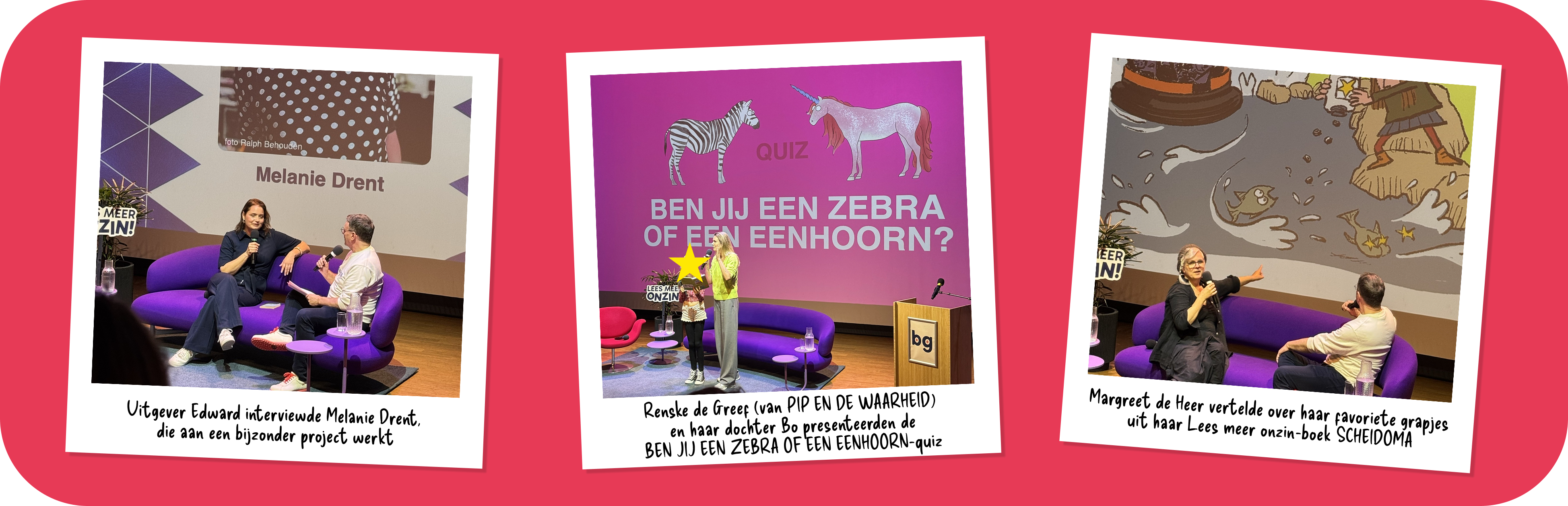 Melanie Drent, de quiz van Renske de Greef, Margreet de Heer