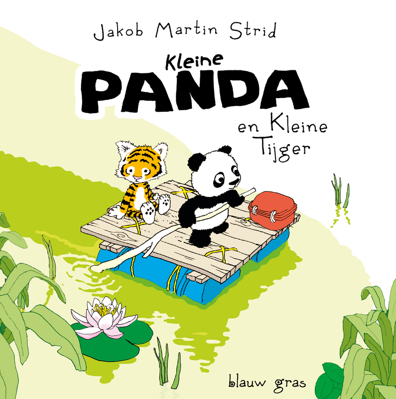 De cover van "Kleine Panda en Kleine Tijger"
