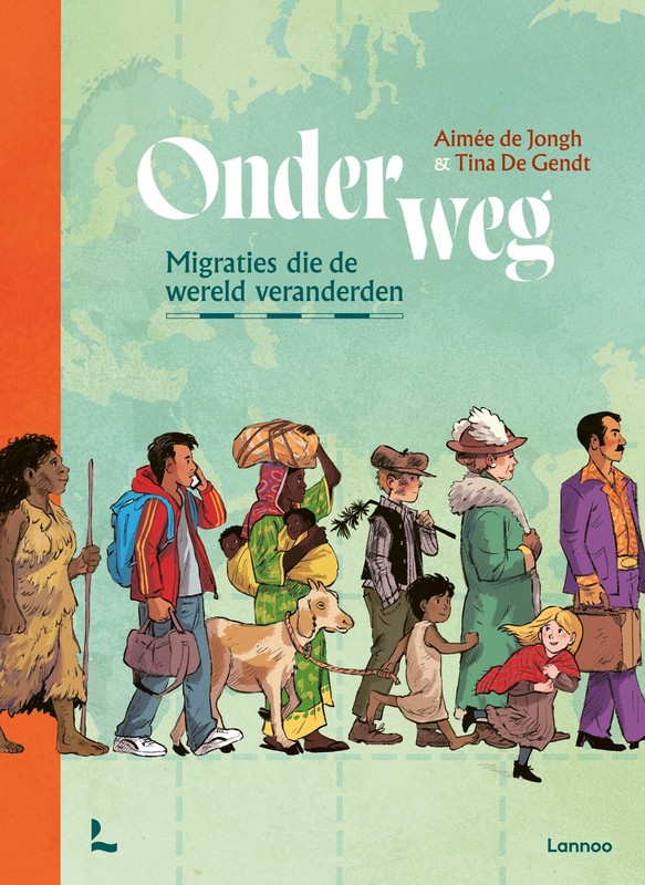 De cover van "Onderweg - Migraties die de wereld veranderden"