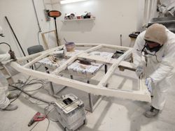 3D-printed hard top for a tender