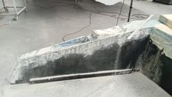 3D printed sofa structure for Wally100