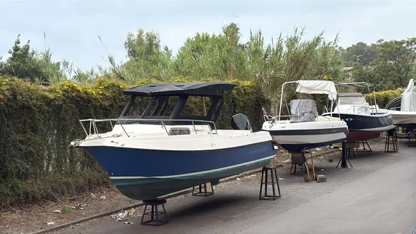 3D-printed hardtop for an Aquasport 245 Explorer