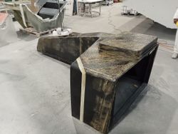 3D printed sofa structure for Wally100
