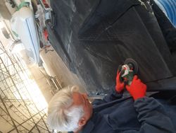 Stern hatch for a 13-meters SV one-off
