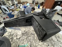 3D printed sofa structure for Wally100