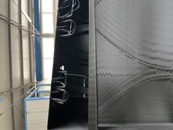3D printed sofa structure for Wally100