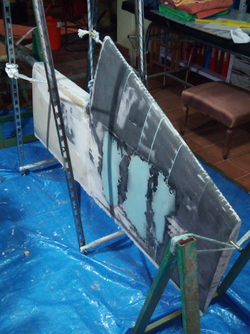 Rudder reconstruction