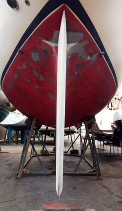 Rudder reconstruction