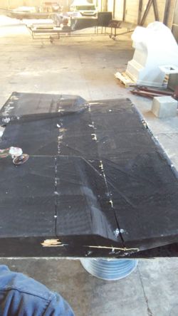 Stern hatch for a 13-meters SV one-off