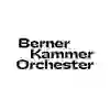 The image shows the lettering "Berner Kammerorchester" in a simple, clear black font on a white background. It is a simple, typographic design that is used as a logo.