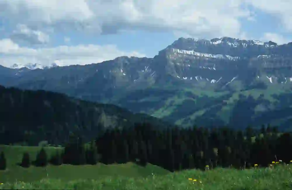 Aussicht auf der Gratwanderung von Eggiwil nach Schangnau
