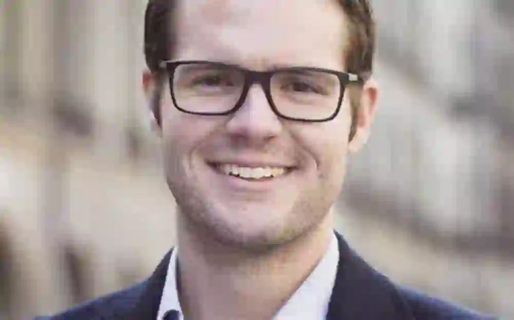 This picture shows Benjamin Blaser from the communications agency Newsroom Communications.