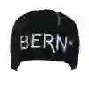 The picture shows the headband BERN in the colour black