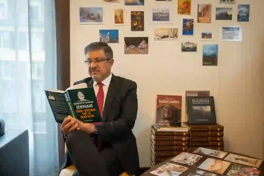 Portrait Aamir Shouket, Botschafter von Pakistan