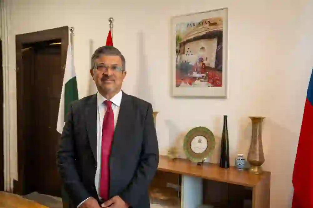 Portrait Aamir Shouket, Botschafter von Pakistan