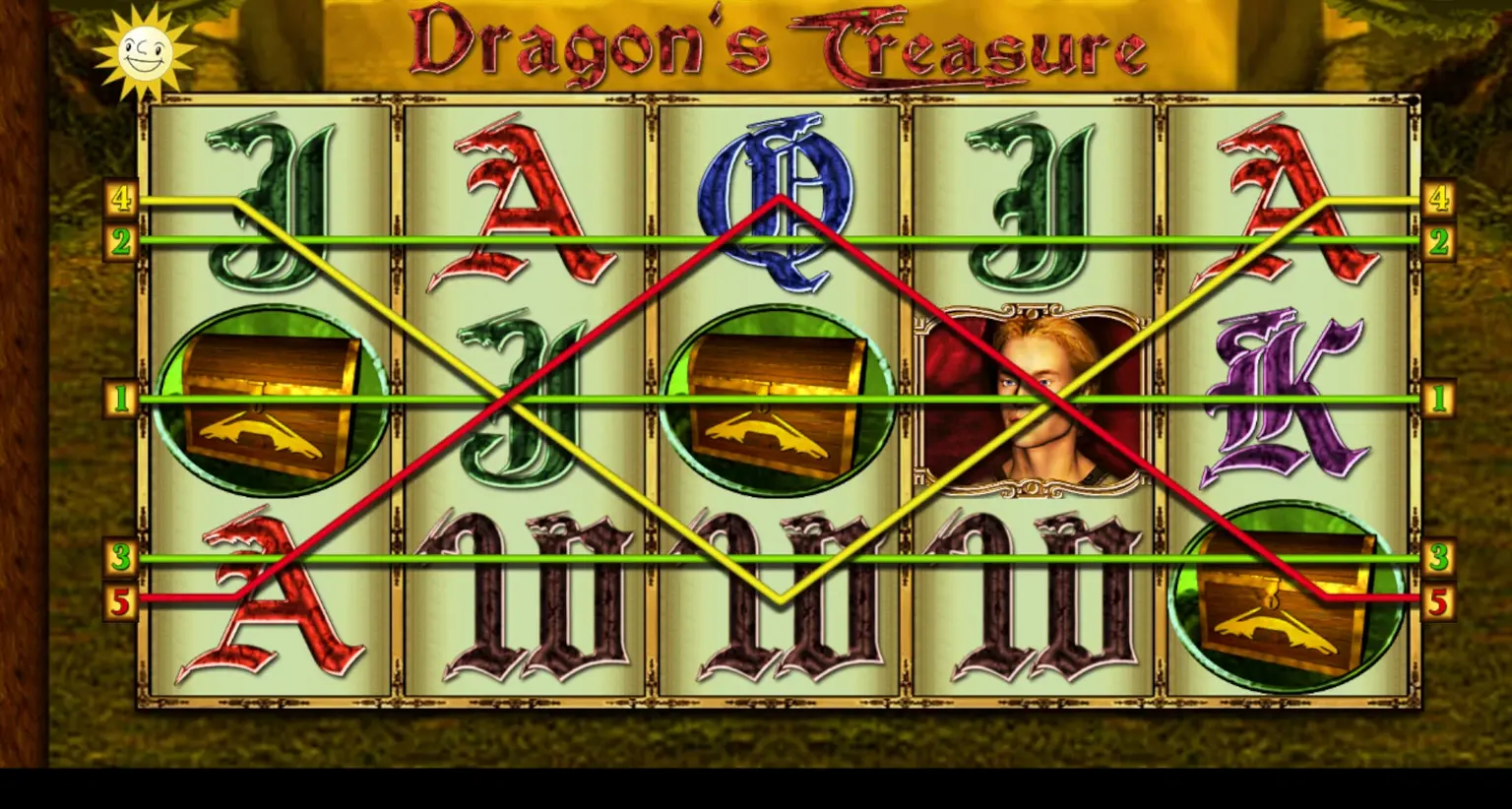 Dragon´s Treasure Gewinn Lienen