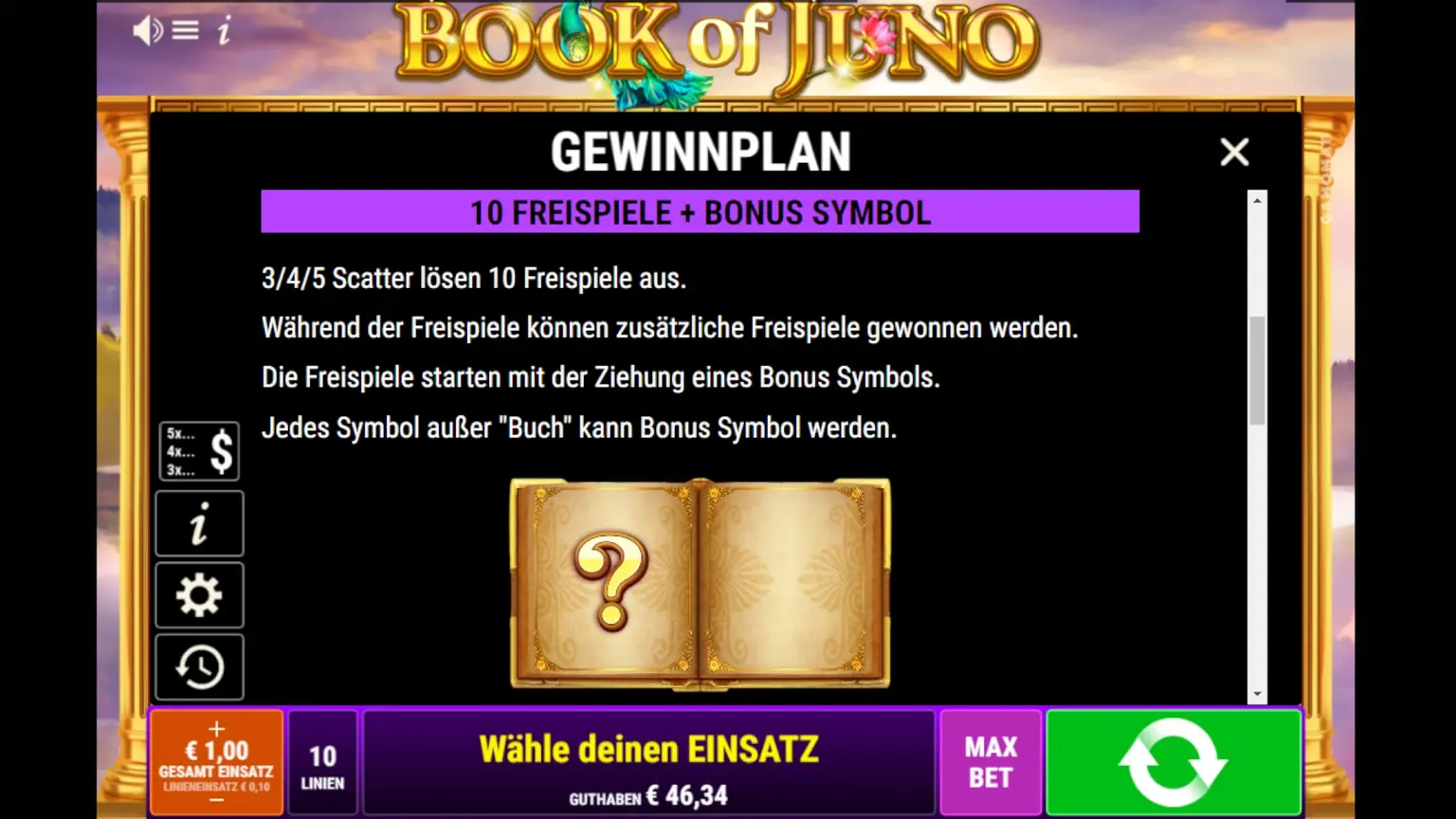 Book of Juno Infotext